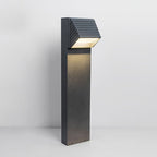 Chic Flash Black LED Lawn Light Minimalist Waterproof Outdoor Lighting