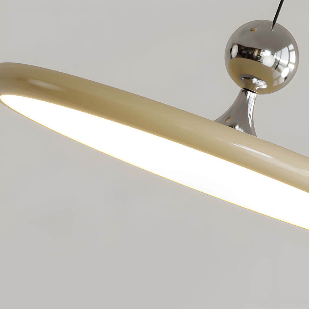 Flying Saucer Pendant Light French Acrylic UFO Disc Ceiling Light