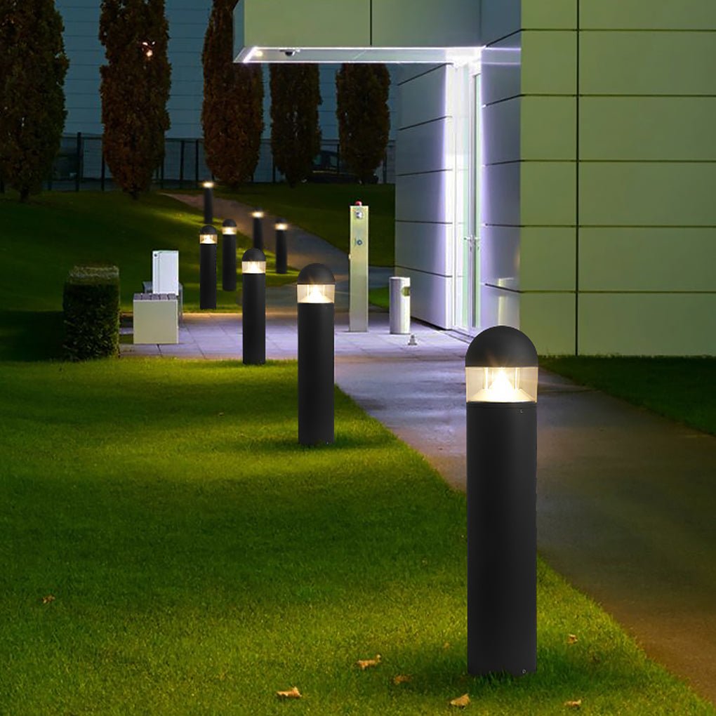 Minimalist Waterproof LED Garden Light Durable Outdoor Landscape Bollard Lights