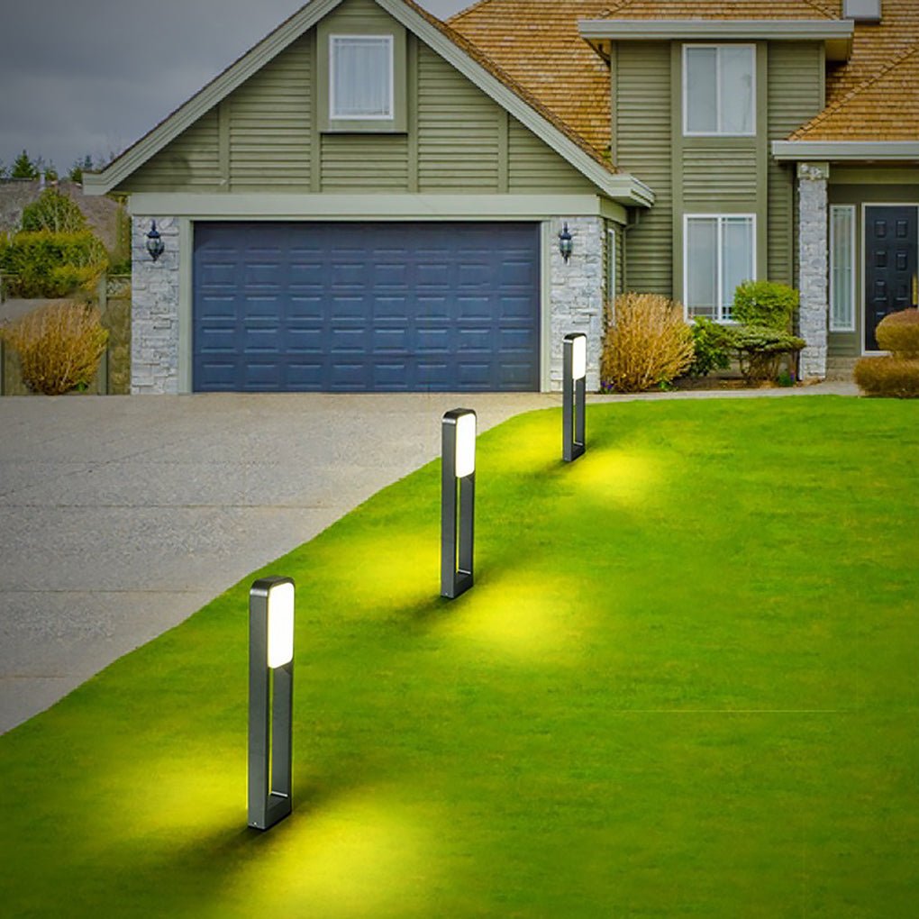 Big Square Panel COB LED Path Light Dual Front & Back Lighting