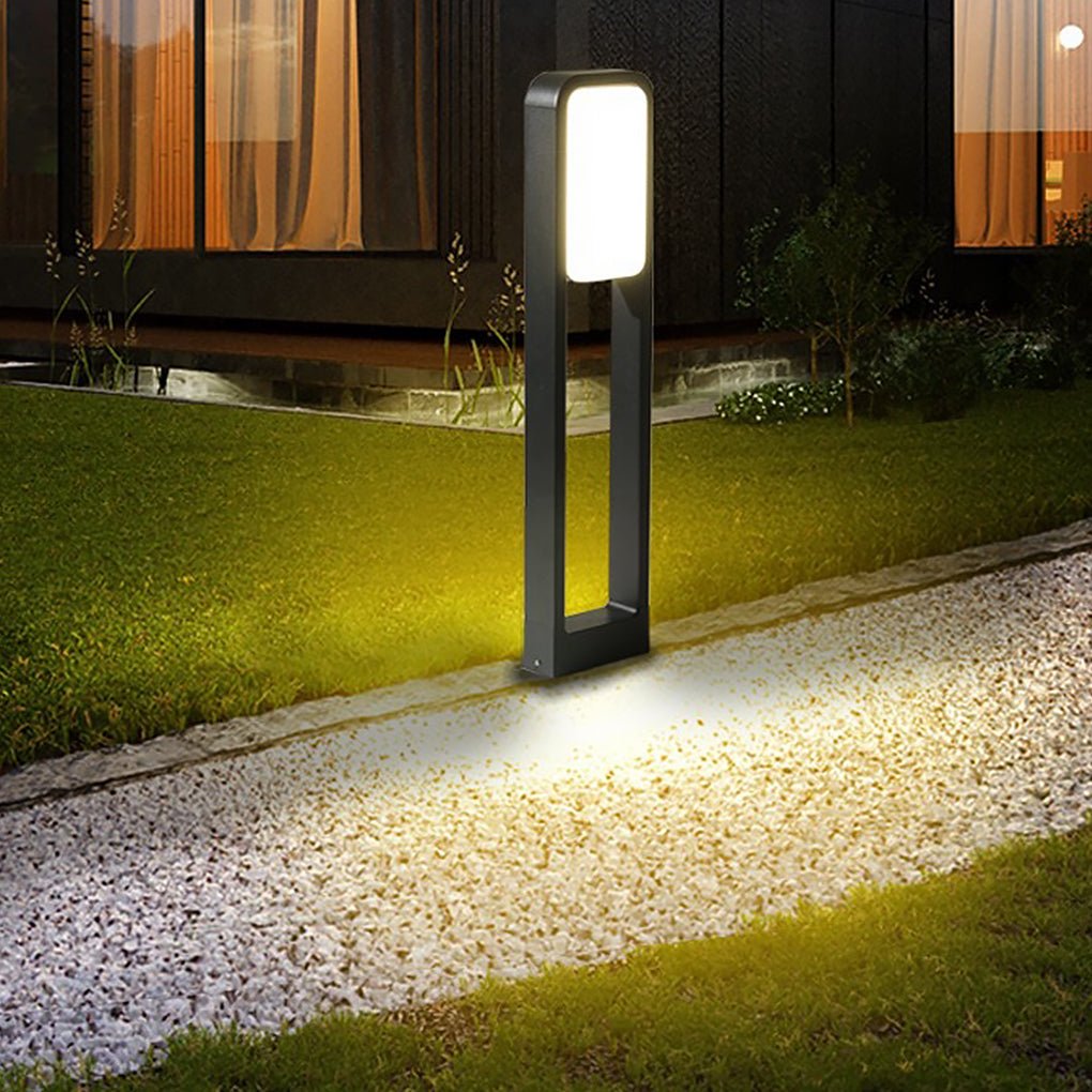 Big Square Panel COB LED Path Light Dual Front & Back Lighting