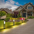 Big Square Panel COB LED Path Light Dual Front & Back Lighting