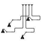Modern Creative Mini Chandelier Island Metal Ceiling Light 1 Bulb