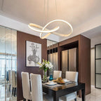 Mobius Ring Pendant Light Modern Elegant LED Pendant Fixture