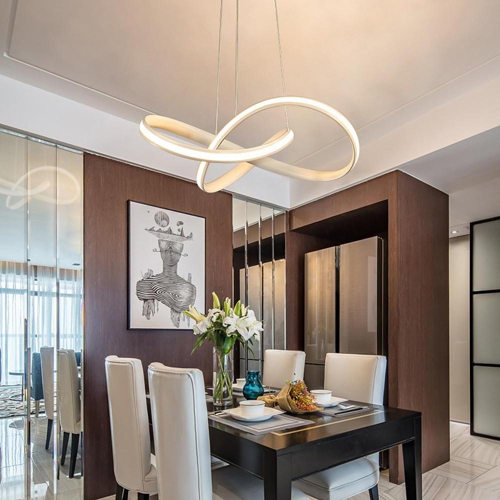 Mobius Ring Pendant Light Modern Elegant LED Pendant Fixture