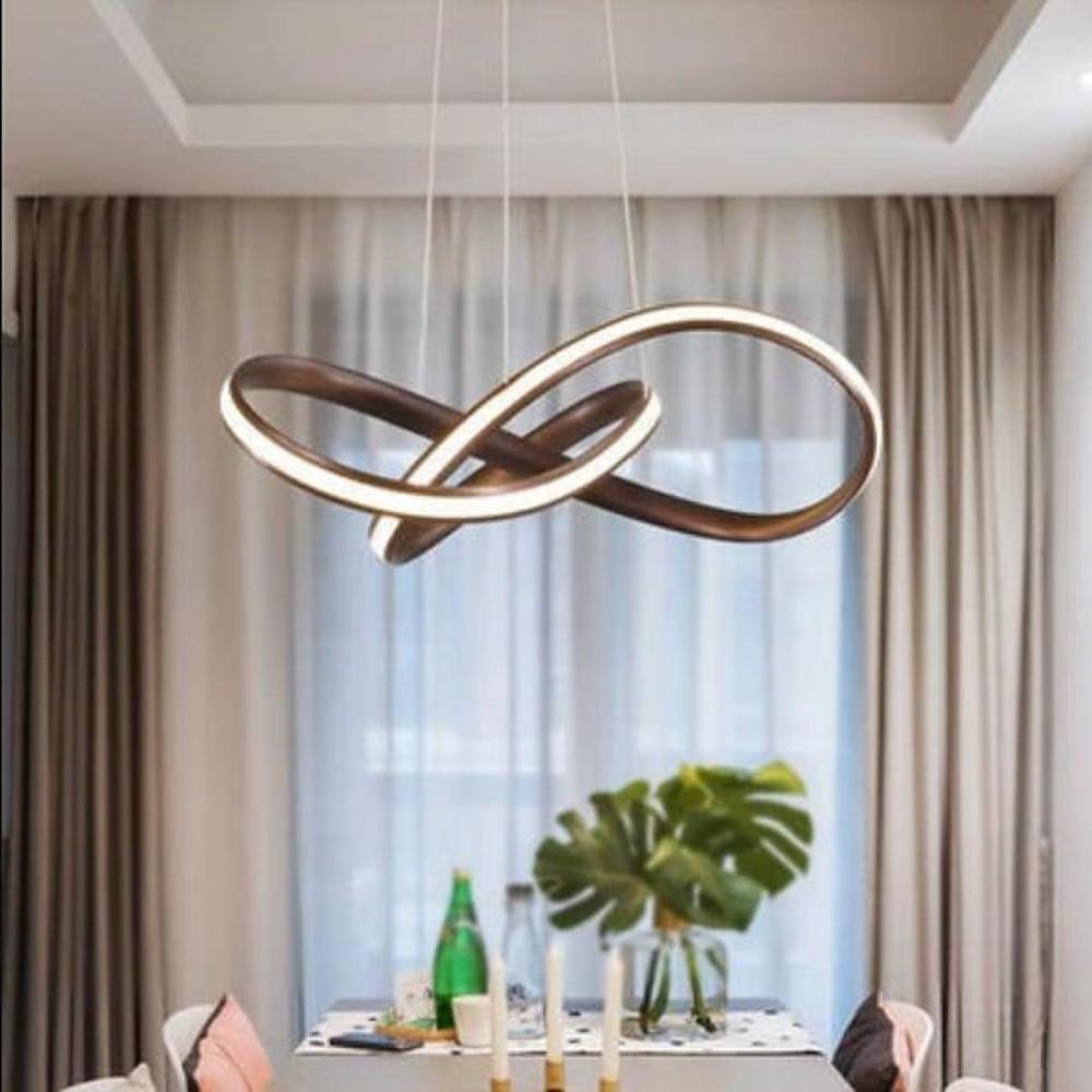 Mobius Ring Pendant Light Modern Elegant LED Pendant Fixture