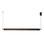 Modern 35.4''/47.2'' Black Aluminum Linear Kitchen Island Light
