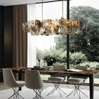 Modern Art Deco Chandelier European Creative LED Light