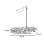 Modern Art Deco Chandelier European Creative LED Light
