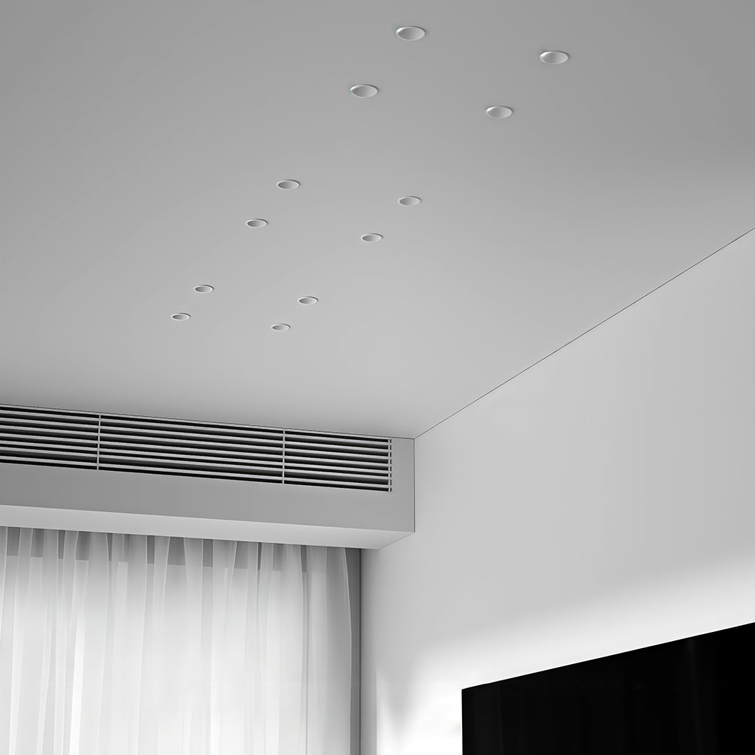 Mini LED Spotlight Arc-Shaped Embedded Deep Anti-Glare Light 4 PCS