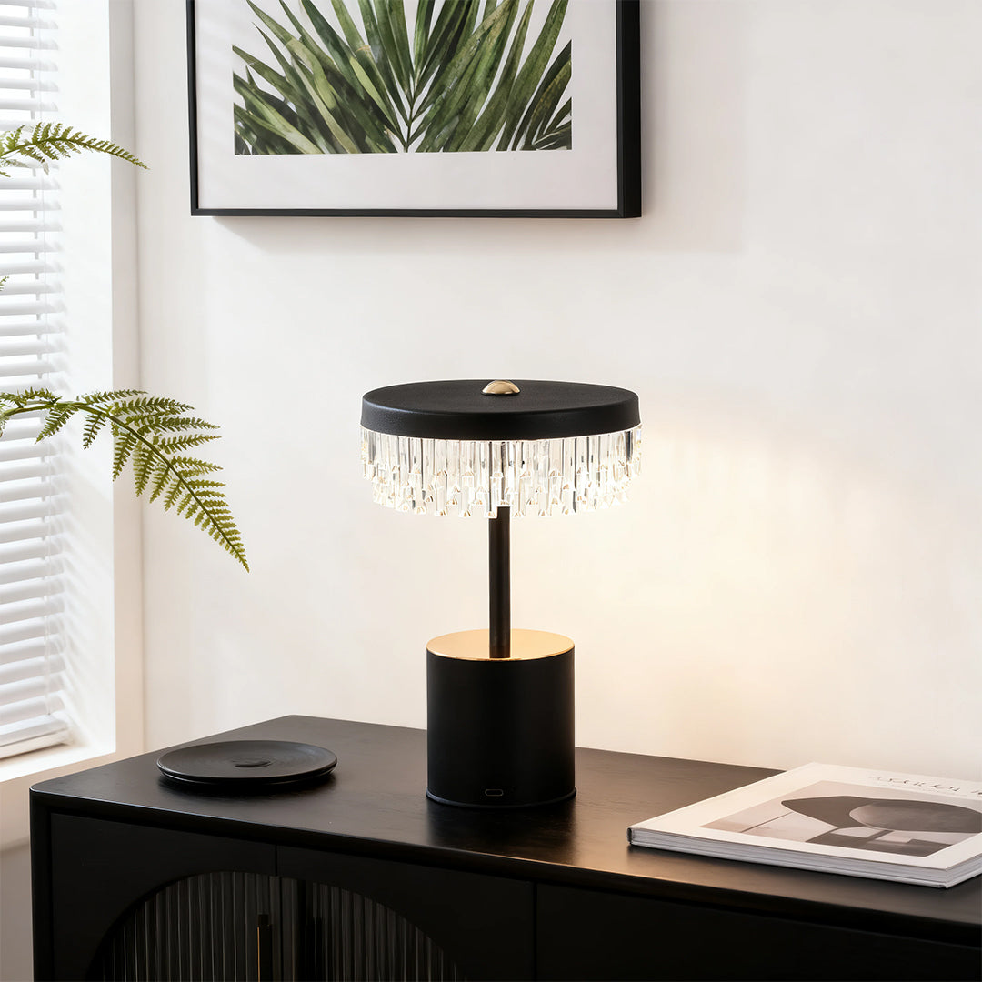 Fringe Table Lamp Minimalist Creative Design USB Charging Light