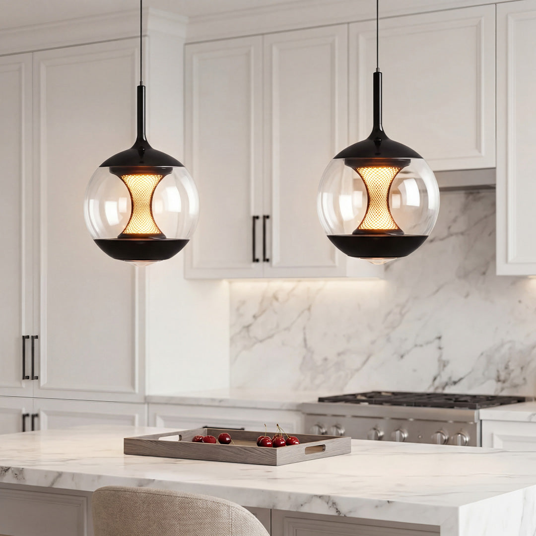 Orb Pendant Light Italian Metal Aluminum Ceiling Light