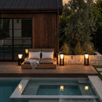 Bollard Landscape Lights Modern Minimalist Outdoor Lawn Light