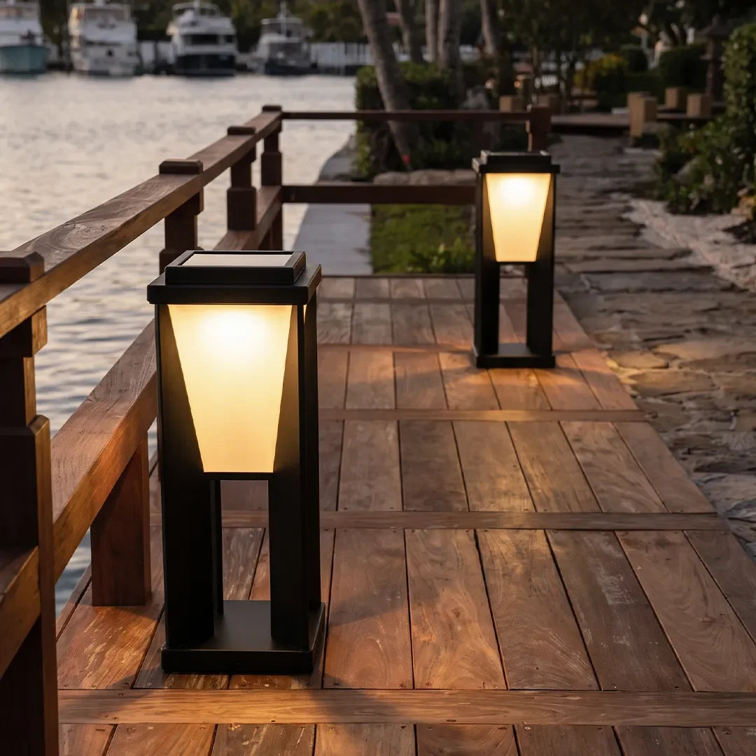 Bollard Landscape Lights Modern Minimalist Outdoor Lawn Light