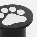 Modern Cat Paw Print LED Recessed Lights for Decks and Gardens
