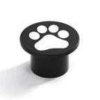 Modern Cat Paw Print LED Recessed Lights for Decks and Gardens