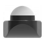 Modern Double Heads Wall Sconce Waterproof LED Black Outdoor Light