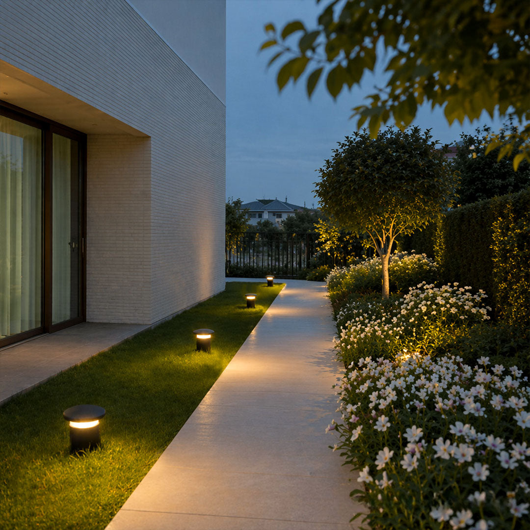 Driveway Bollard Lights Modern Waterproof Landscape Light