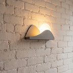 Modern Exterior Wall Lighting Solar Landscape Outdoor Light