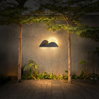 Modern Exterior Wall Lighting Solar Landscape Outdoor Light