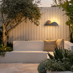 Modern Exterior Wall Lighting Solar Landscape Outdoor Light