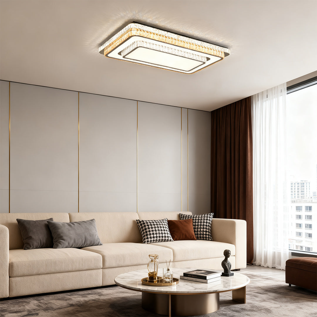 Modern Flush Mount Light Fixture Minimalist Luxury Light