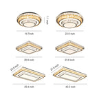 Modern Flush Mount Light Fixture Minimalist Luxury Light