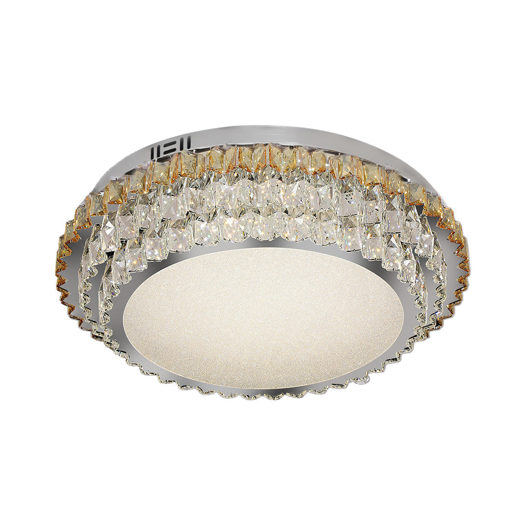Modern Flush Mount Lights Crystal Eye-Protecting Light