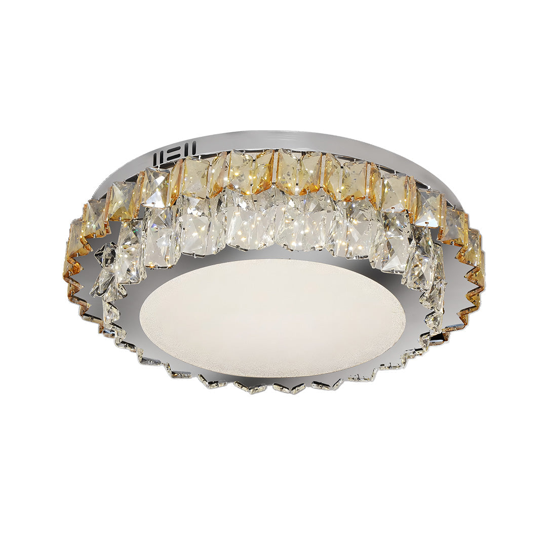 Modern Flush Mount Lights Crystal Eye-Protecting Light