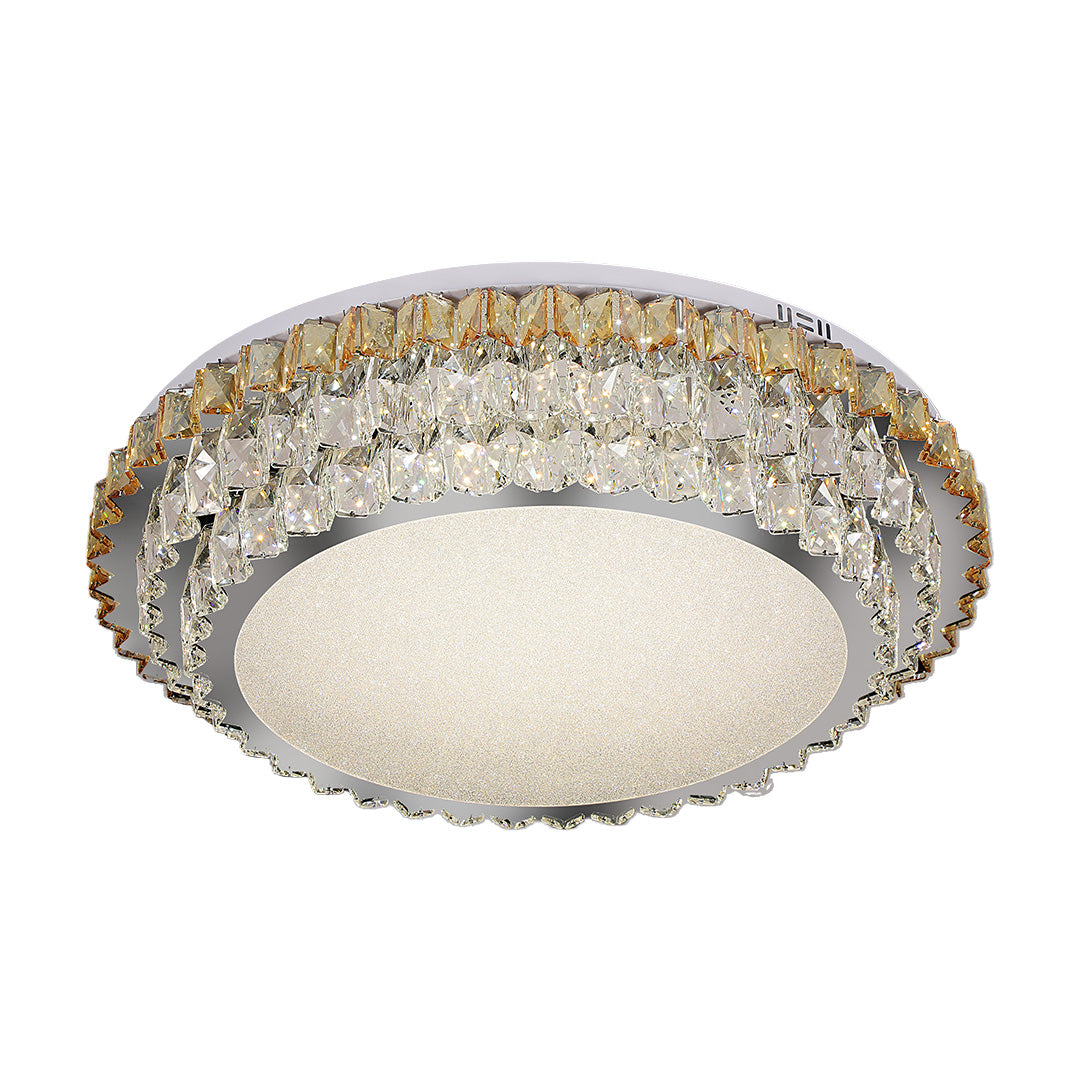 Modern Flush Mount Lights Crystal Eye-Protecting Light