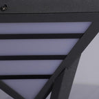 Modern Gate Pillar Lights Geometric Aluminum LED Light