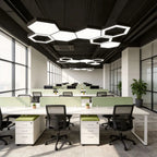 Modern Geometric Chandelier LED Hexagonal Ceiling Light