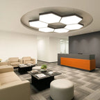Modern Geometric Chandelier LED Hexagonal Ceiling Light