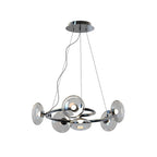 Modern Glam Chandelier Minimalist Molecule Bean Ceiling Light