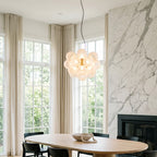 Modern Glass Bubble Chandelier Modern Multi-head LED Ceiling Light