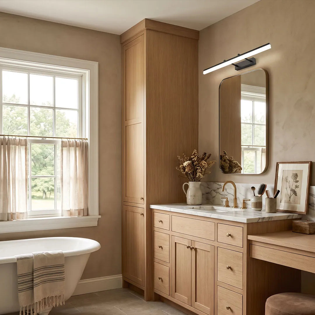 Bathroom Vanity Lights Gold Modern Extendable Light