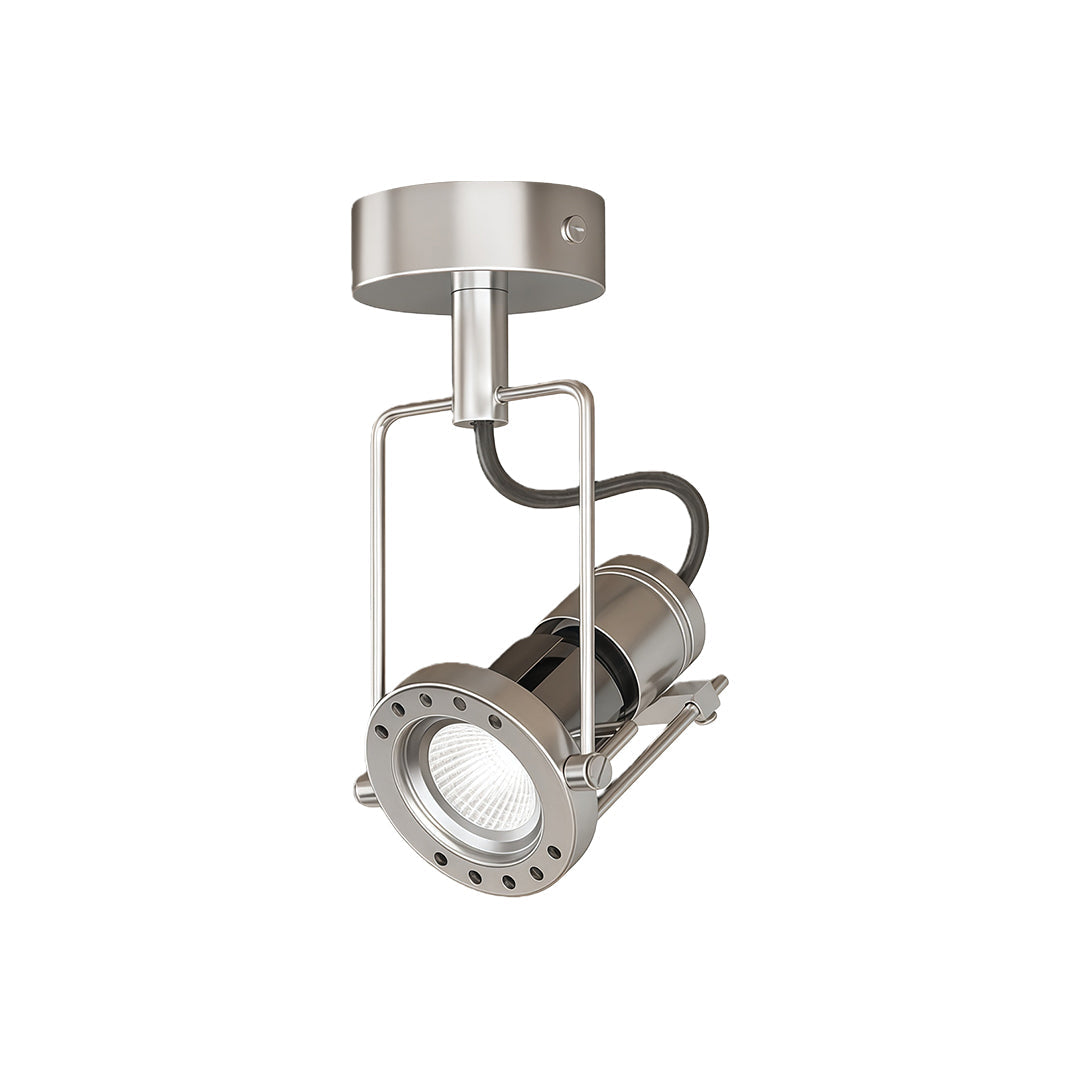 Industrial Wall Lights Silver Die-Cast Aluminum Metal Lamp