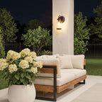 Vintage Sconce Wall Light Clear Glass Outdoor Lantern Light