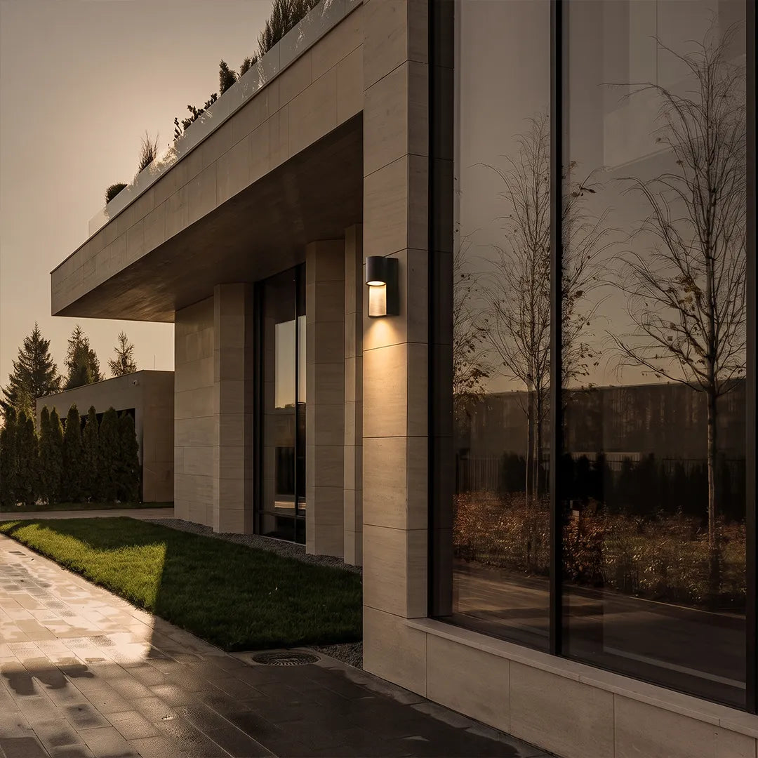 Modern LED Outdoor Wall Light Aluminum Downward Light