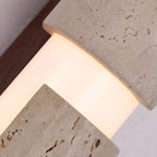 Modern LED Wall Lights Vintage Travertine Ambient Light