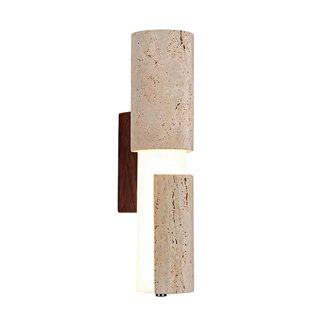 Modern LED Wall Lights Vintage Travertine Ambient Light