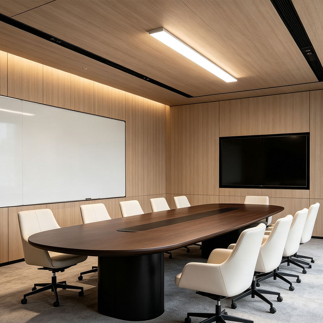 Linear Ceiling Light Modern Minimalist White LED Light