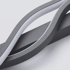 Modern Linear Wall Sconce Creative Black Aluminum Lamp