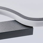 Modern Linear Wall Sconce Creative Black Aluminum Lamp