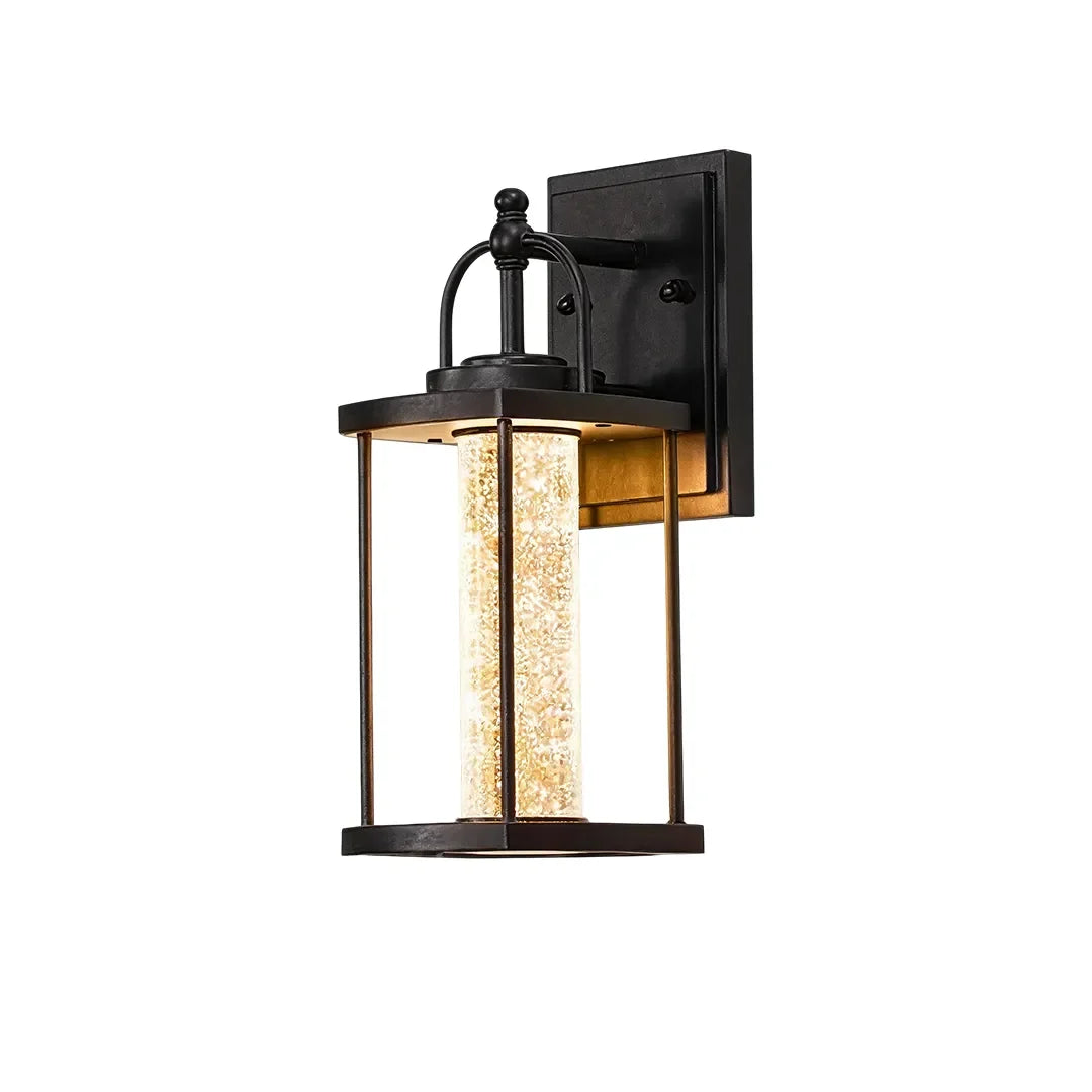 Modern Outdoor Lantern Wall Sconce LED Aluminum Light