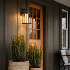 Modern Outdoor Lantern Wall Sconce LED Aluminum Light