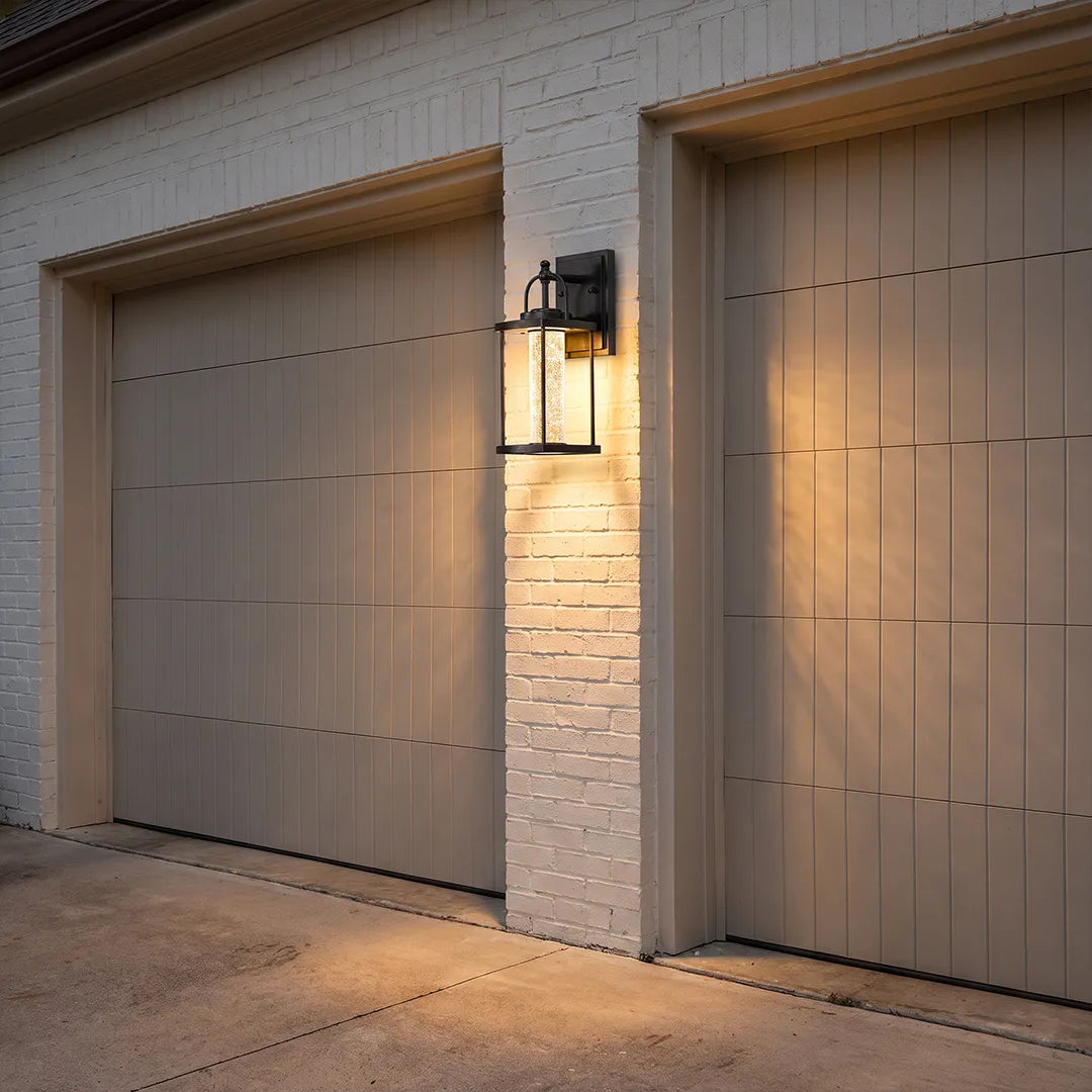 Modern Outdoor Lantern Wall Sconce LED Aluminum Light