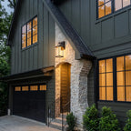Modern Outdoor Lantern Wall Sconce LED Aluminum Light