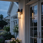 Modern Outdoor Lantern Wall Sconce LED Aluminum Light