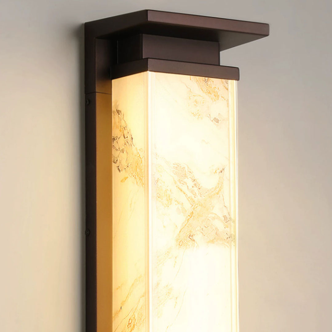 Outdoor Lights Wall Mount Solar Waterproof Long Strip Light